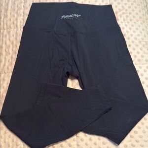 TACH Black Ankle Cropped Pants